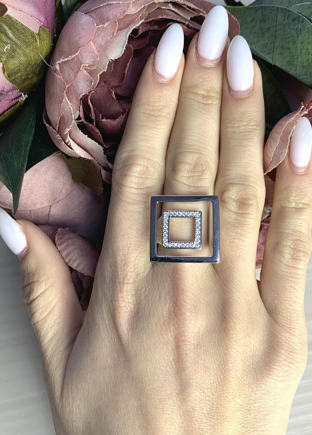 Кольцо Silver Flame (207611576)