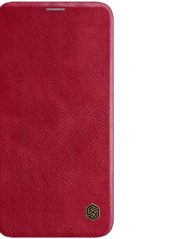 Кожаный чехол (книжка) Qin Series для Apple iPhone 12 Pro Max (6.7') Красный (is_00000038439_3) Nillkin (229724899)