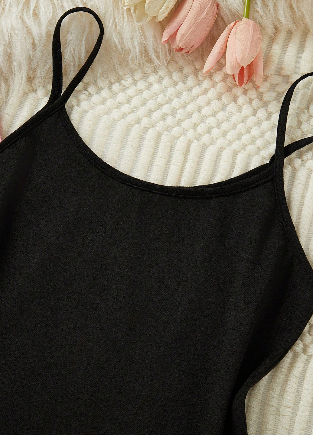 Рожева всесезон піжама (сорочка, майка, штани) сорочка + топ + брюки SHEIN