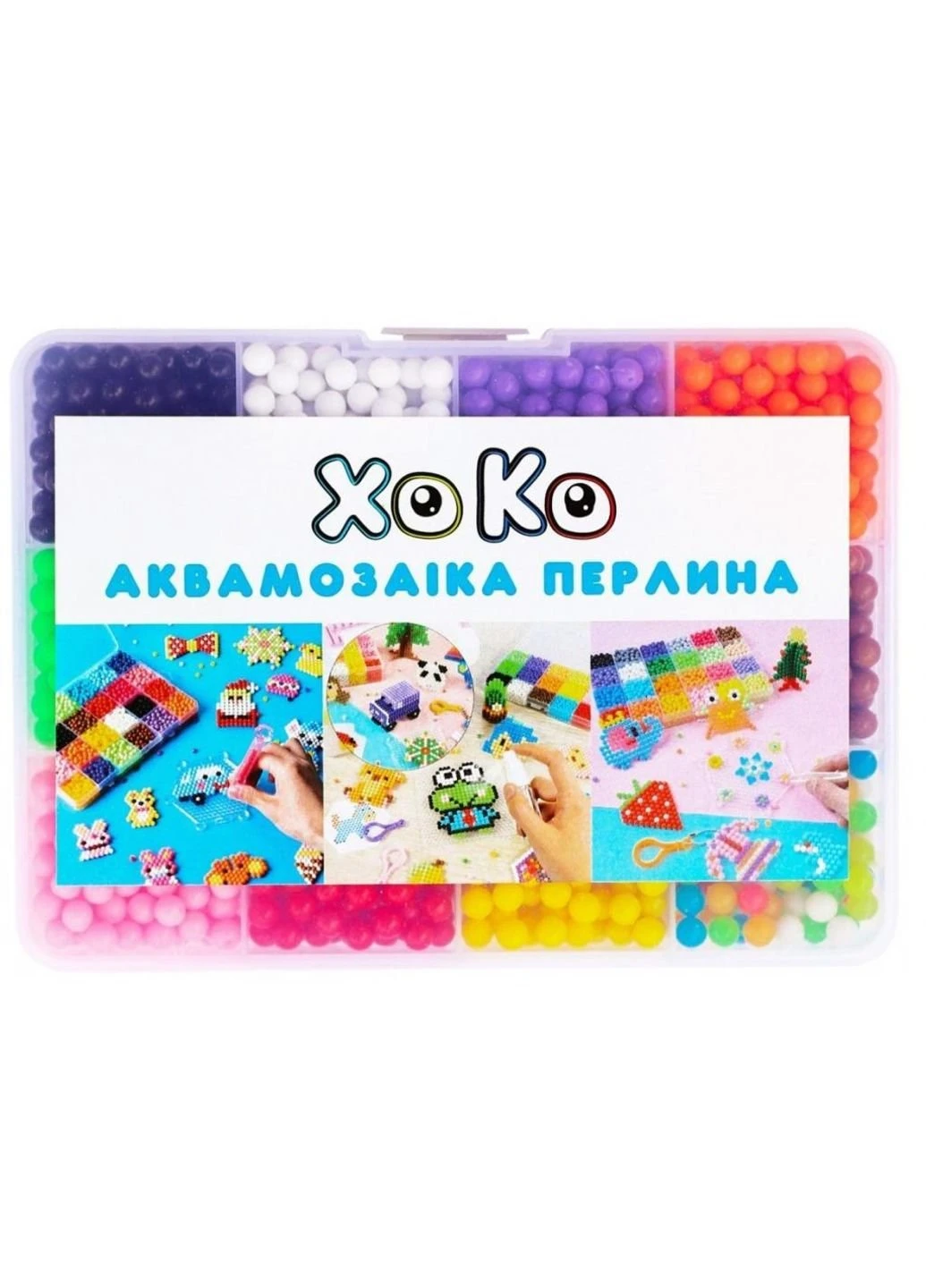 Набір для творчості Аквамозаїка Перлина 1600 Neon (XK-PRL-16GD) XoKo (254065672)