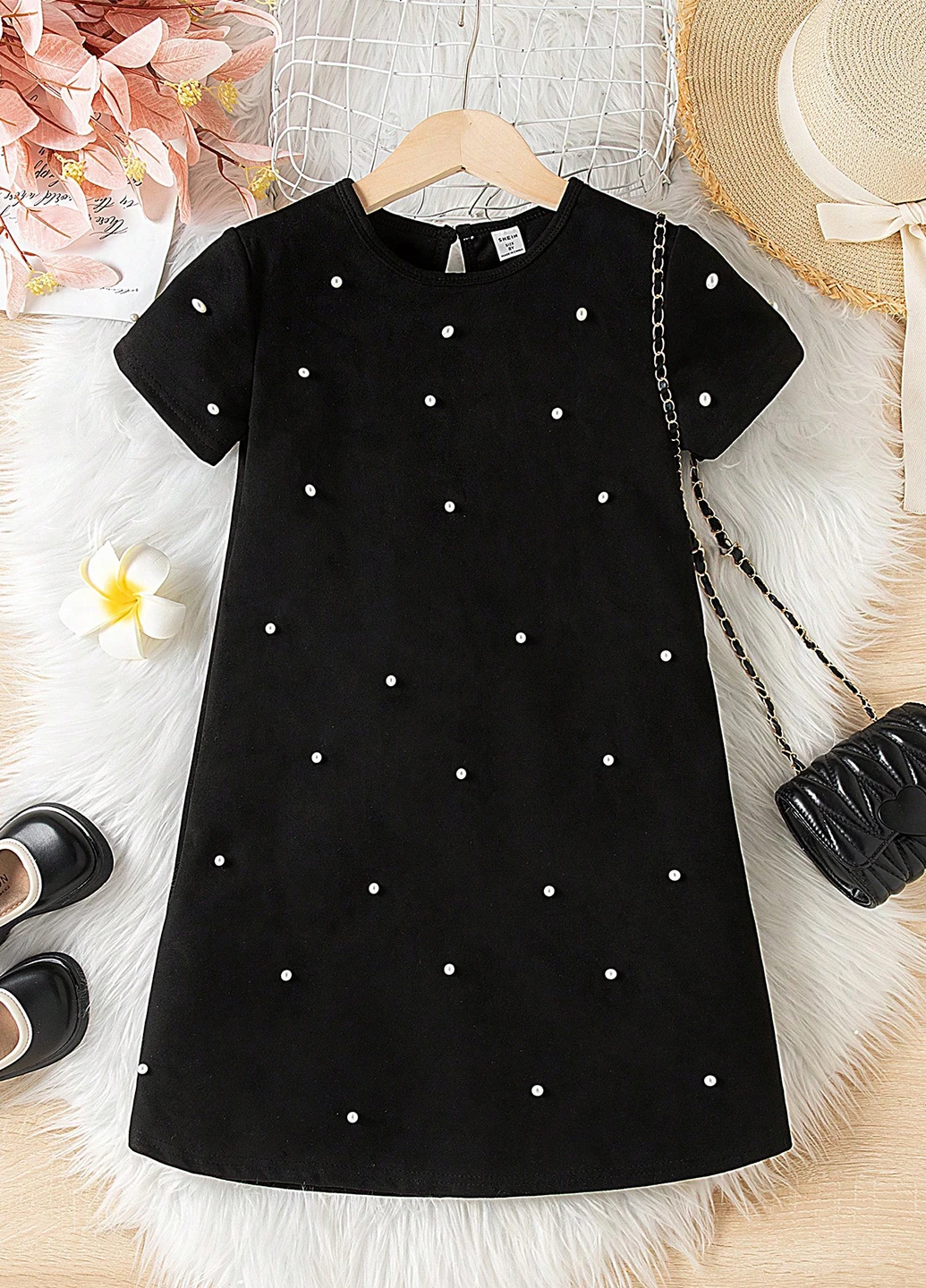 Чёрное платье SHEIN (338627097)