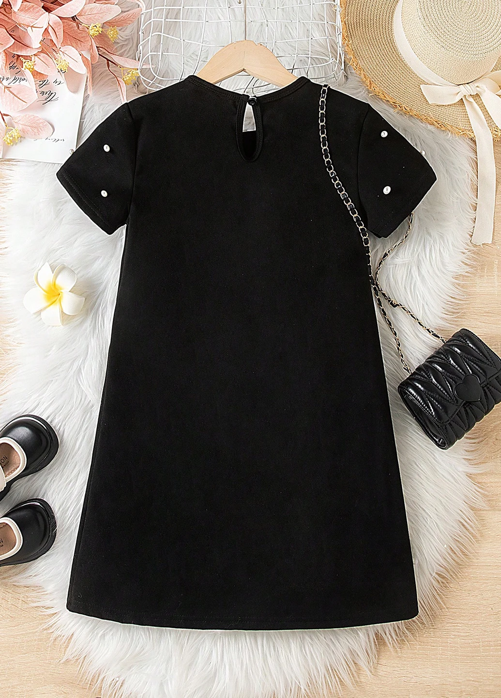 Чёрное платье SHEIN (338627097)