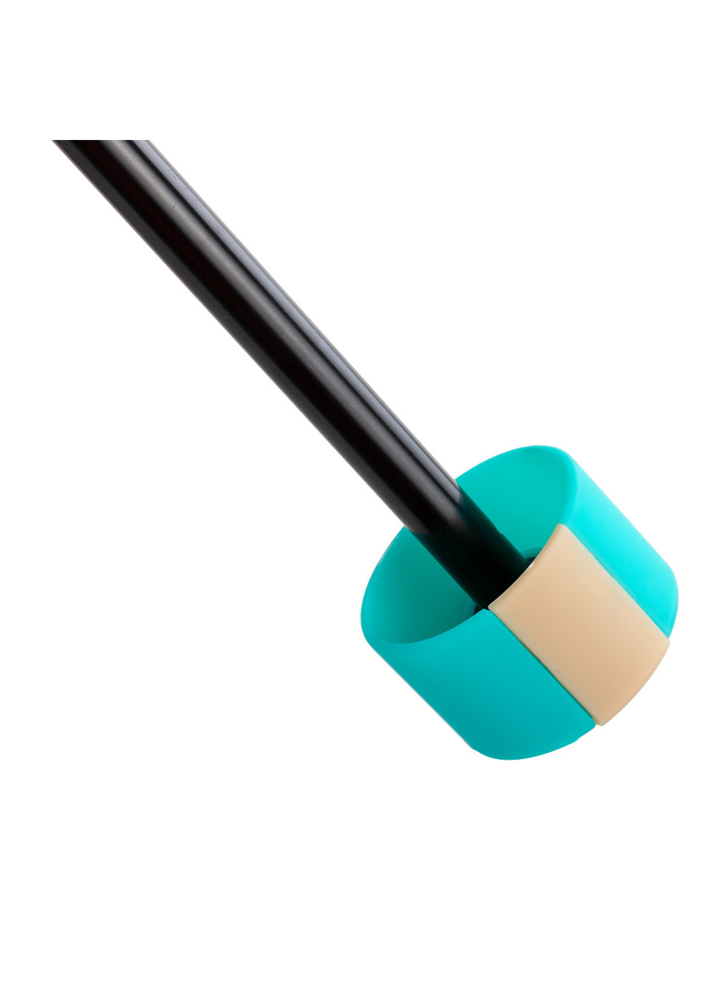 Бірюзова жіноча складна парасолька механічна 96 см ArtRain (255709519)