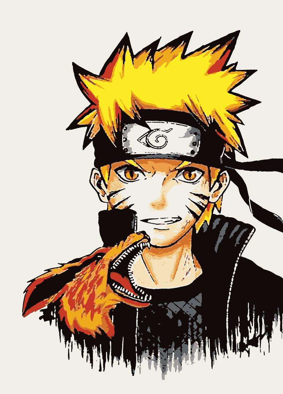 Картины по номерам "Наруто" 40*50 см No Brand (254583912)