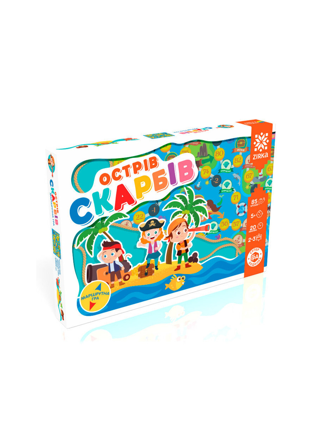 ГРА-ходилку Острів скарбів Zirka 76640 (255292736)