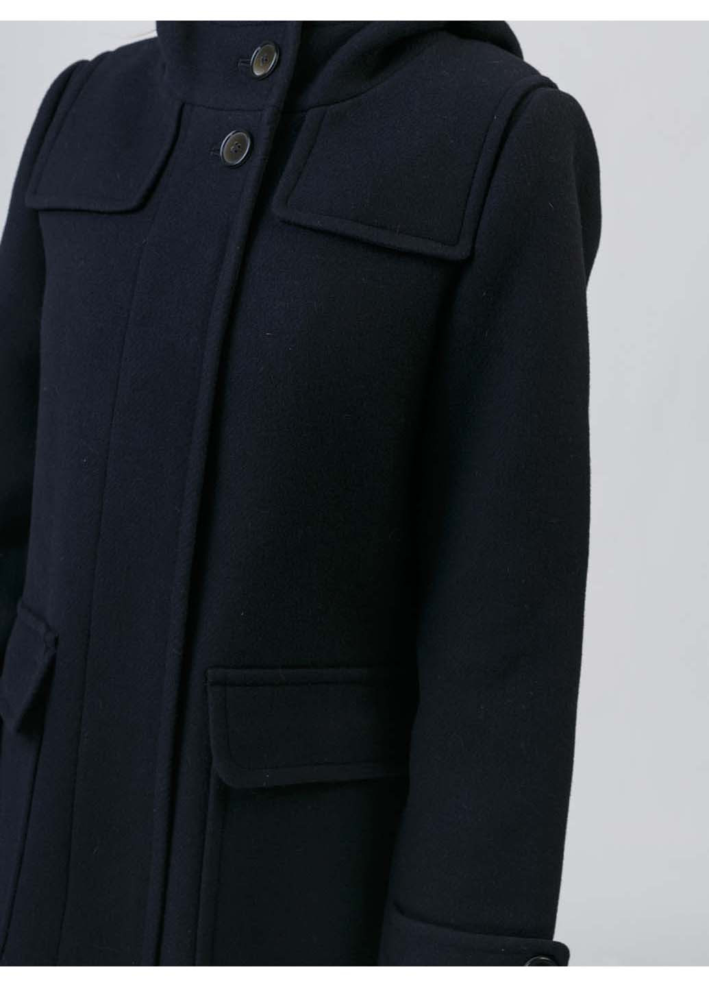 Темно-синее демисезонное Пальто Outerwear