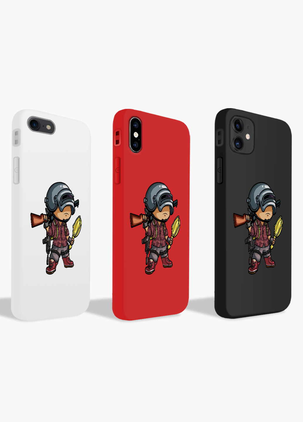 Чохол силіконовий Apple Iphone 7 Пубг Пабг (Pubg) (17361-1710) MobiPrint (219558935)