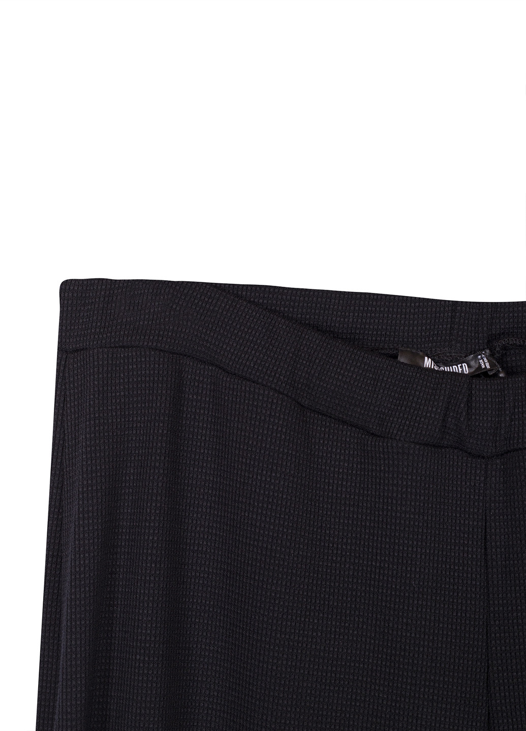 Черные кэжуал летние палаццо брюки Missguided