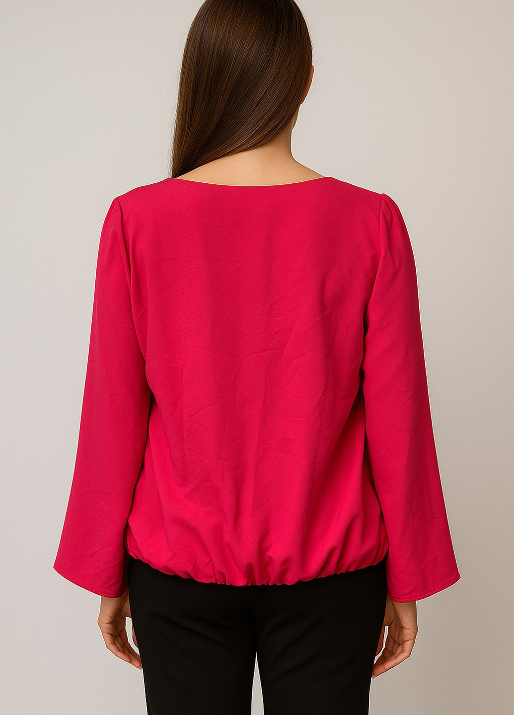 Фуксія блуза Sassofono