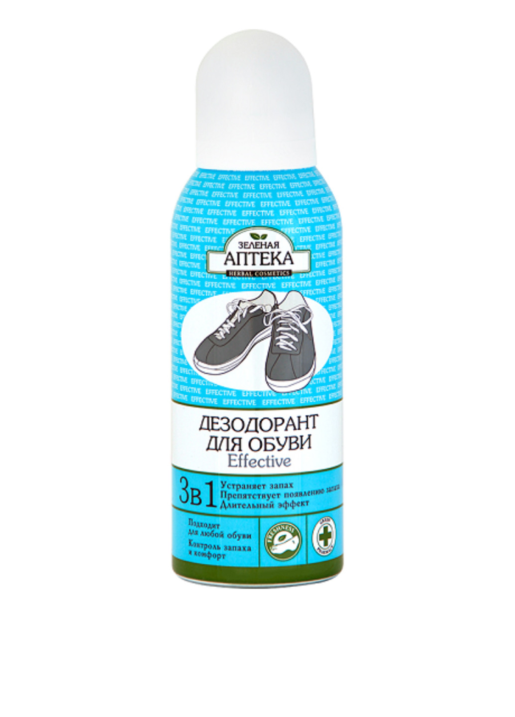 Дезодорант для обуви Устранение запаха, 150 мл Зеленая Аптека (89545826)
