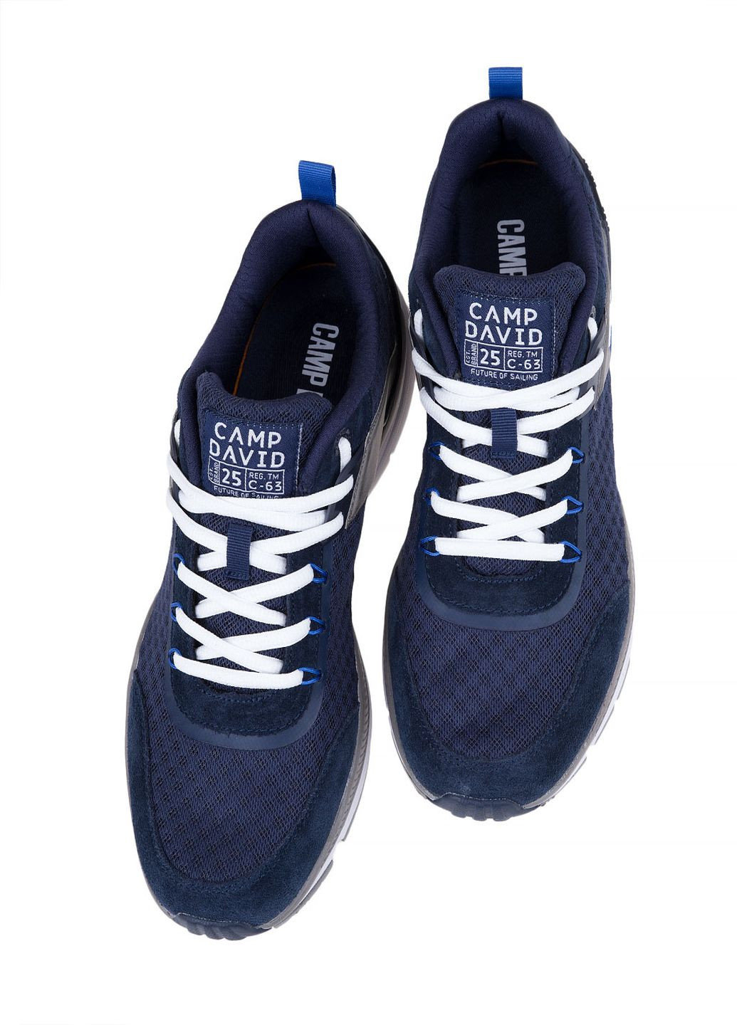 Синие зимние кроссовки Camp David