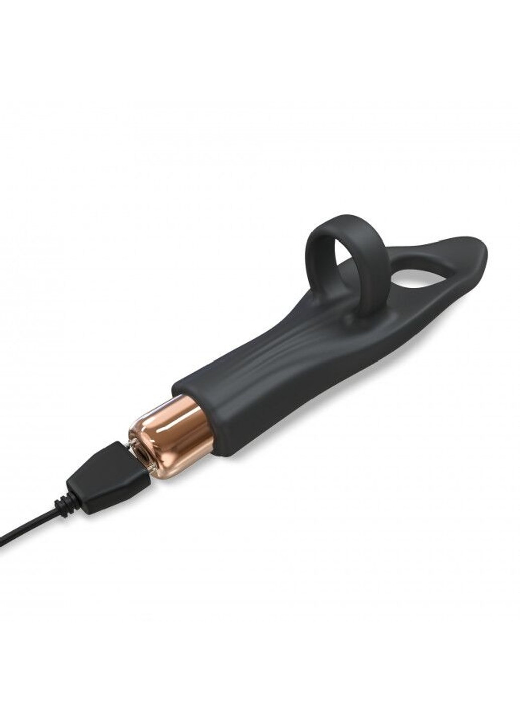 Вибратор на палец Tickle me - BLACK ONYX перезаряжаемый, 3 варианта использования Love To Love (254734324)