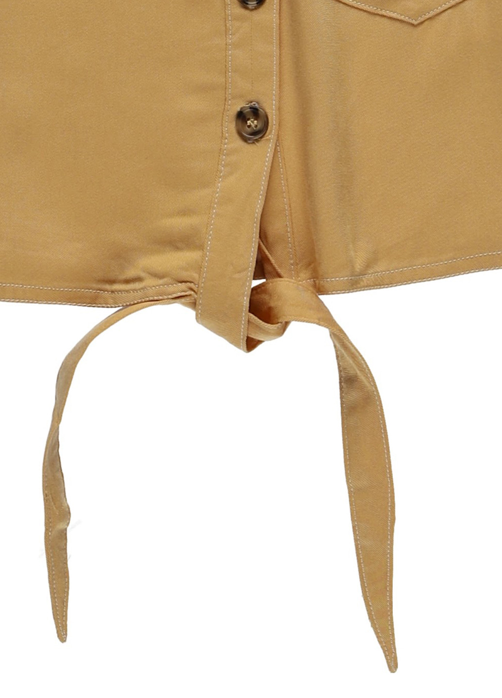 Горчичная блуза Twintip