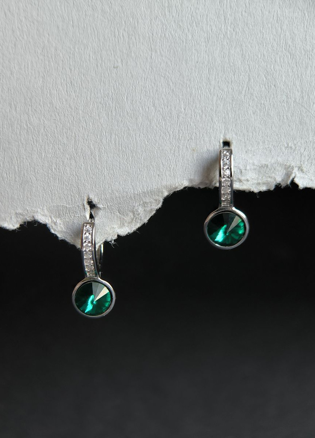 Сережки Silver Flame (350941507)