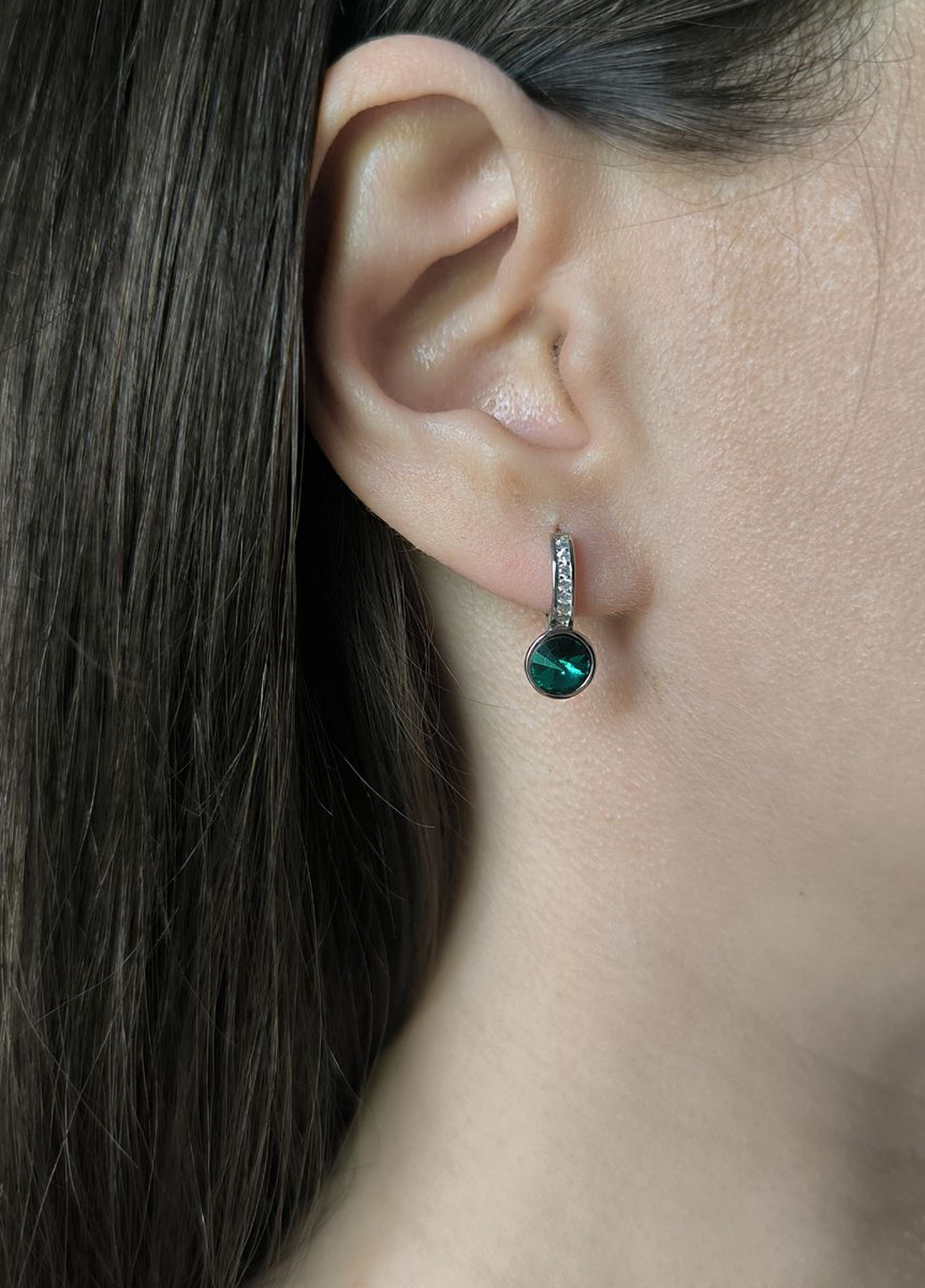 Сережки Silver Flame (350941507)