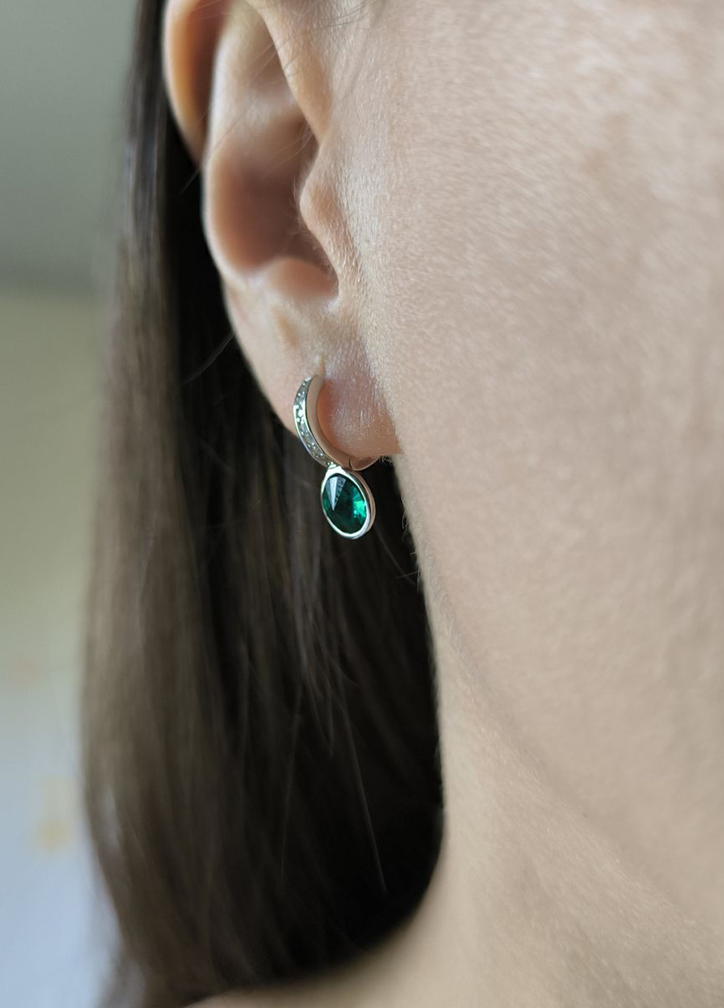 Сережки Silver Flame (350941507)