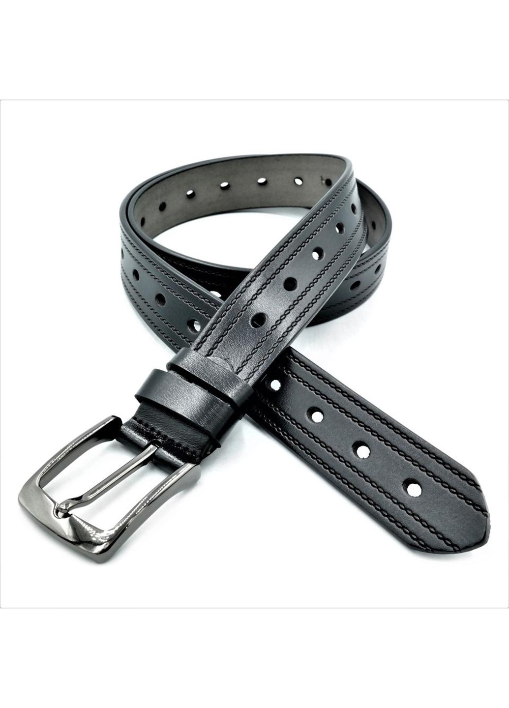 Жіночий шкіряний ремінь 110-115х3,3 см Le-Mon (255709267)