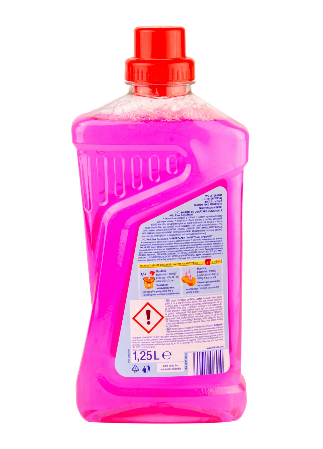 Універсальний миючий засіб для дому Pink Sensation 1,25 л W5 (252882497)