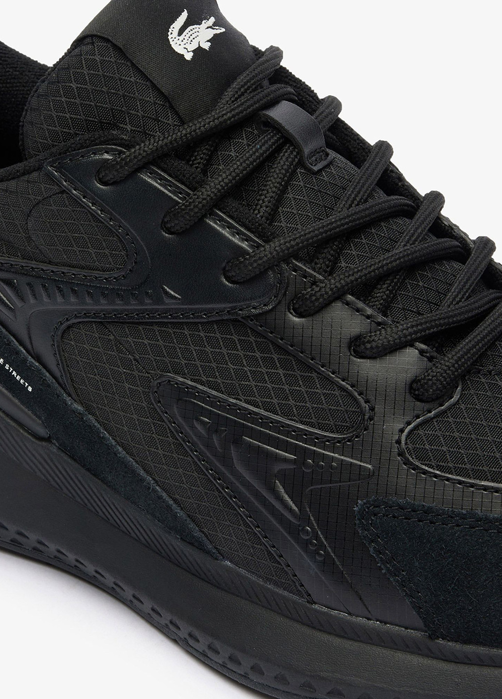 Чорні Осінні кросівки Lacoste L003 EVO