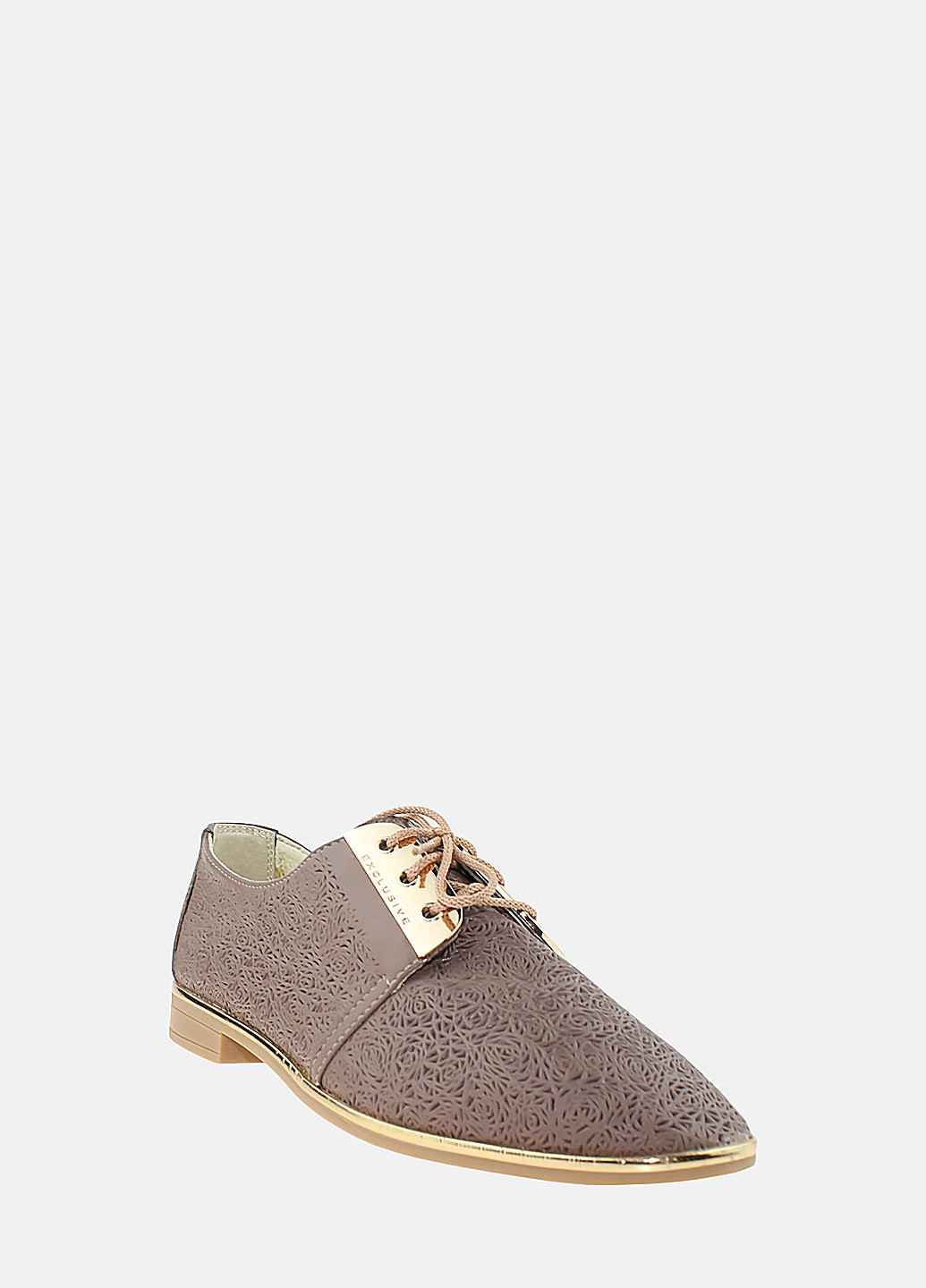 Favi Туфлі RF50166 Кавовий кавовий з натуральна шкіра, — демісезон (250497195)