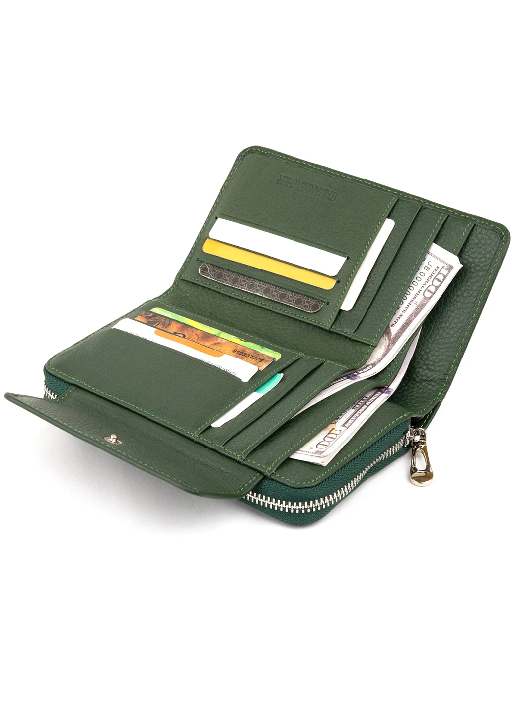 Жіночий шкіряний гаманець 19х9,5х2,5 см st leather (252127699)