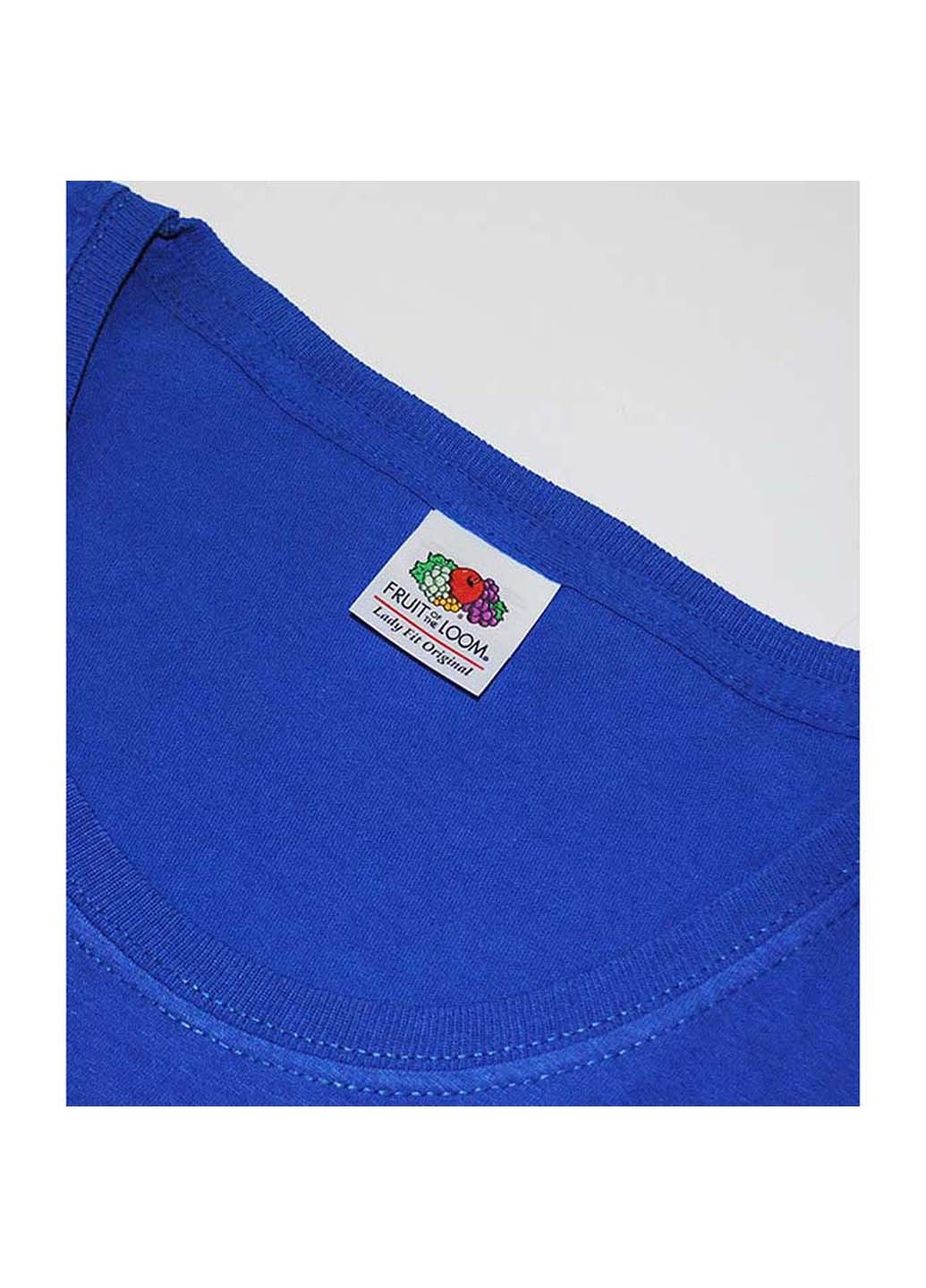 Синяя демисезон футболка Fruit of the Loom D061420051XL