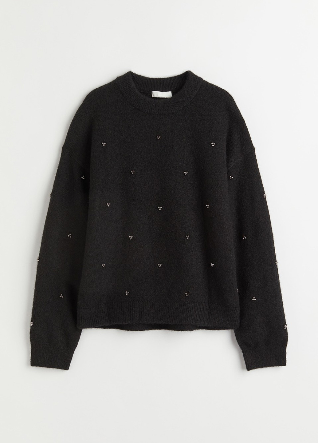 Черный зимний джемпер джемпер H&M