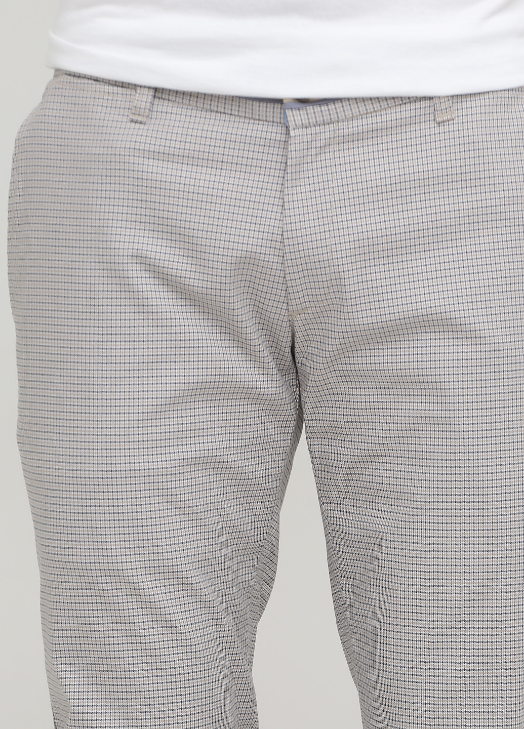 Комбинированные кэжуал демисезонные прямые брюки El Ganso