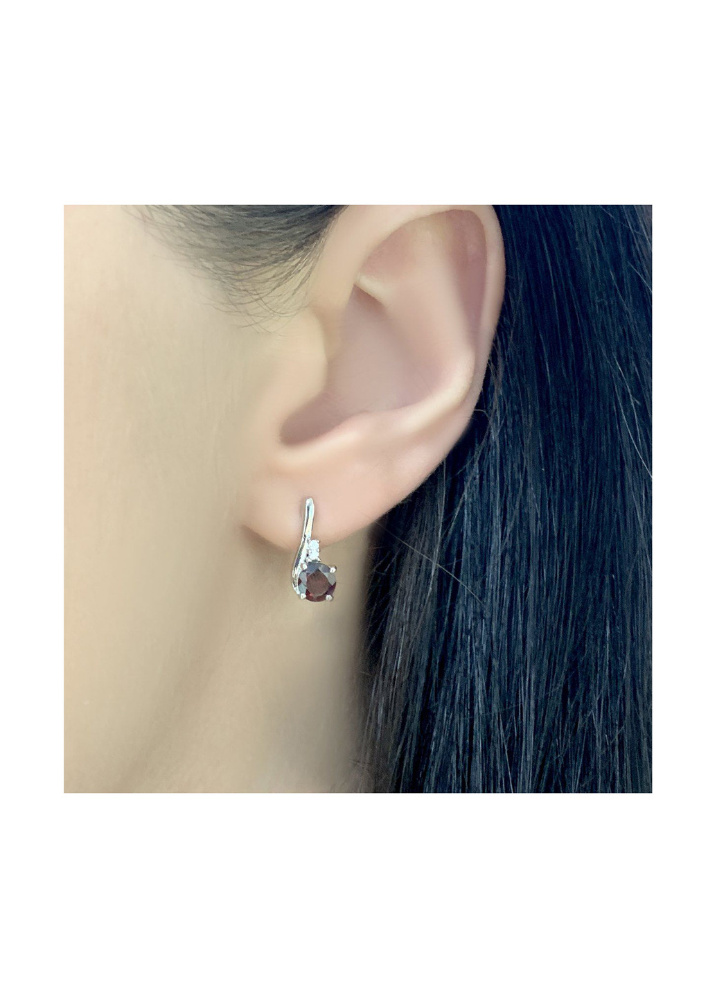 Сережки Silver Flame (152296053)