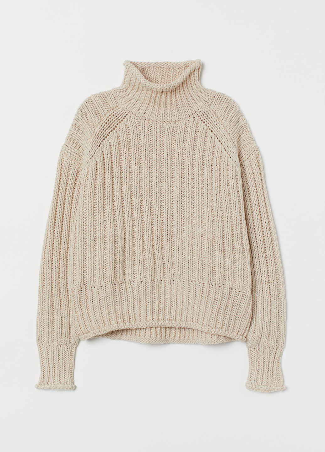 Светло-бежевый демисезонный джемпер джемпер H&M