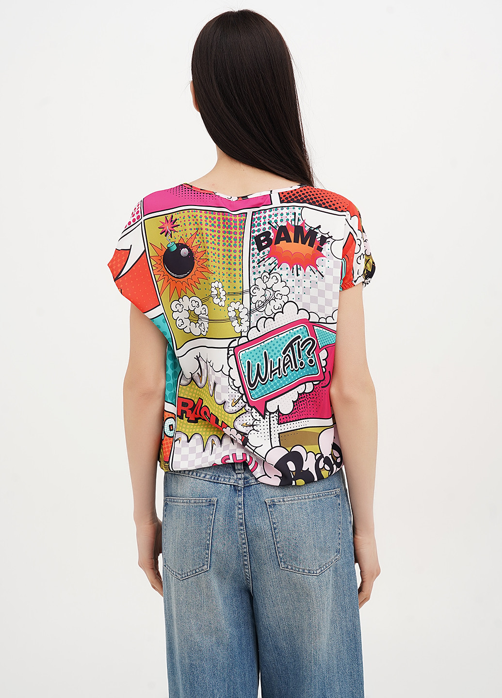 Комбинированная блуза Roberta Biagi