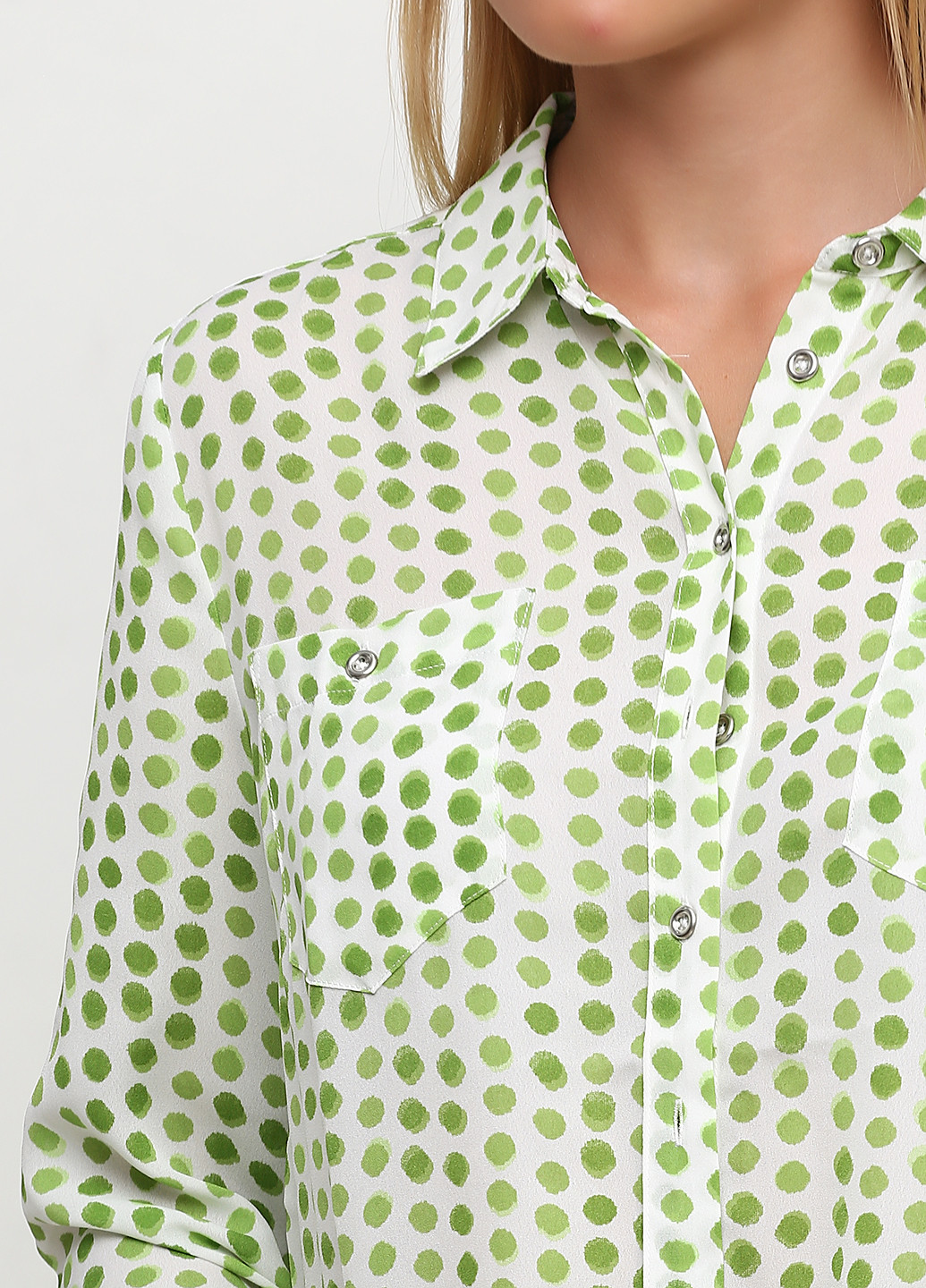 Зеленая демисезонная блуза B.C. Best Connections
