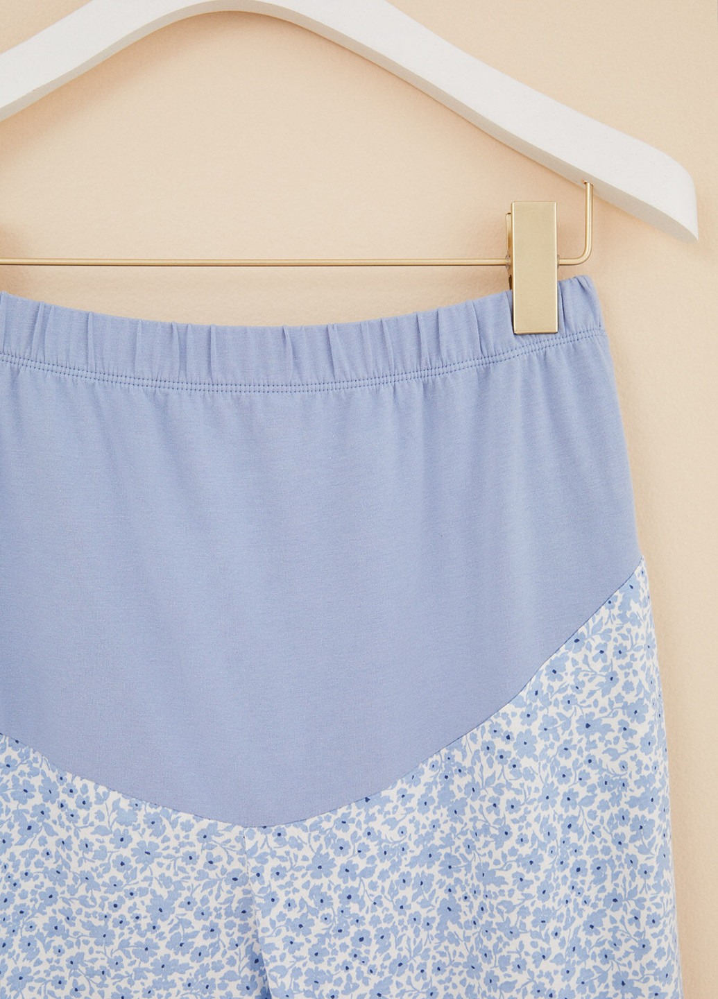 Блакитна всесезон піжама для вагітних (лонгслів, штани) лонгслив + брюки Women'secret