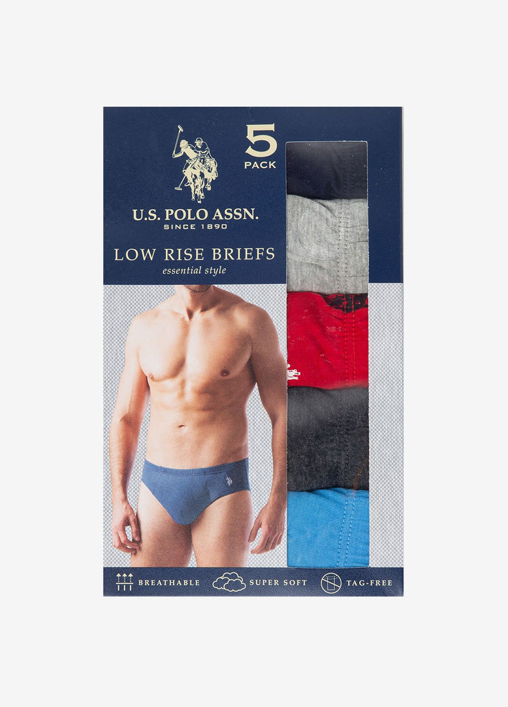 Труси (5 шт.) U.S. Polo Assn. (354665144)