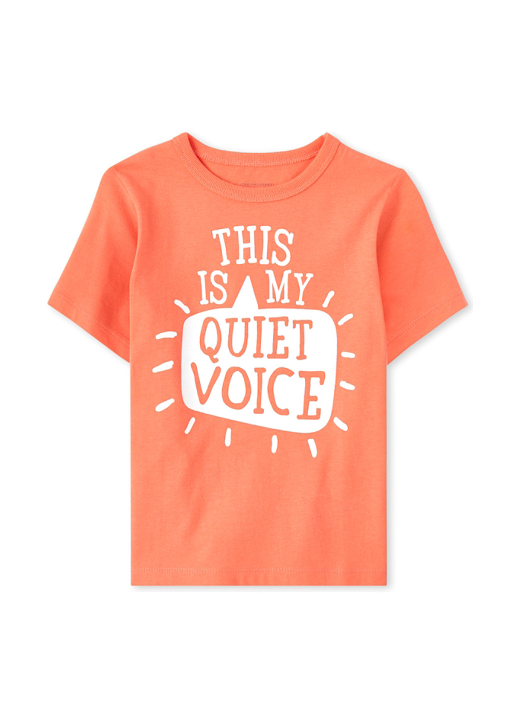 Коралловая летняя футболка The Children's Place