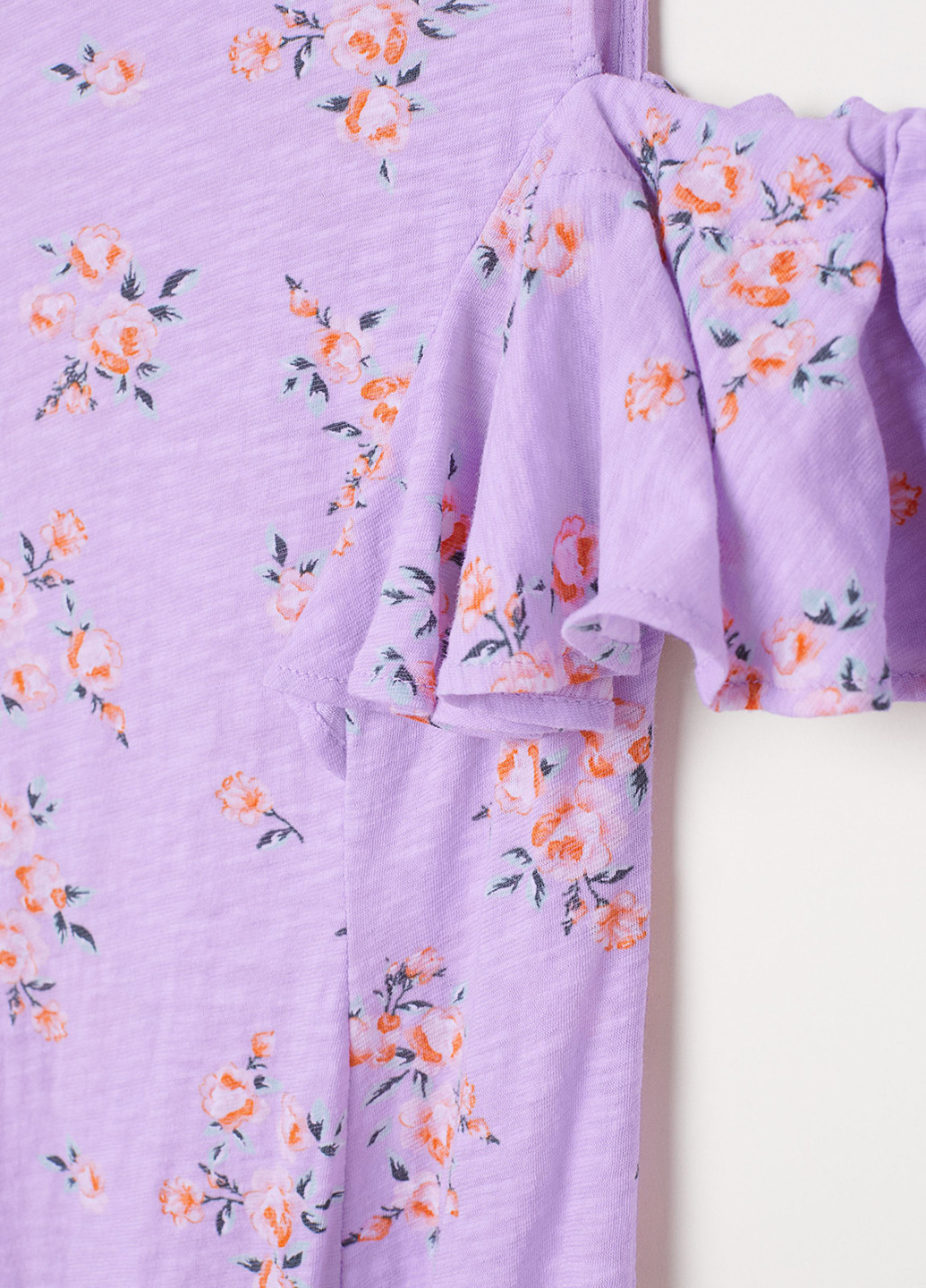 Фіолетова літня футболка H&M