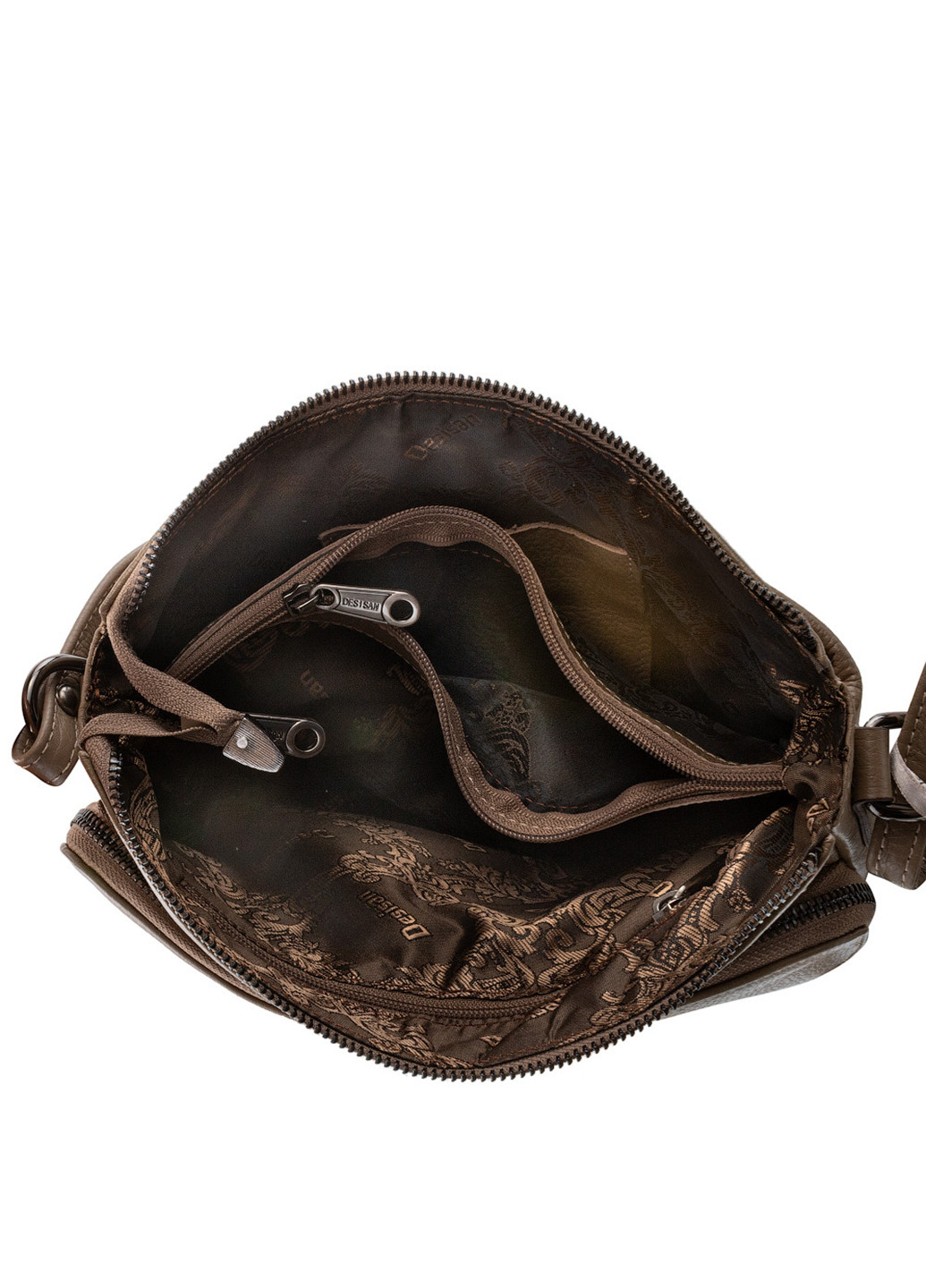 Женская кожаная сумка-ридикюль 26,5х22х11 см Desisan (253027440)