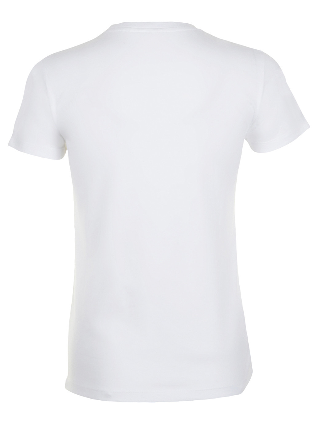 Белая летняя футболка Beelure