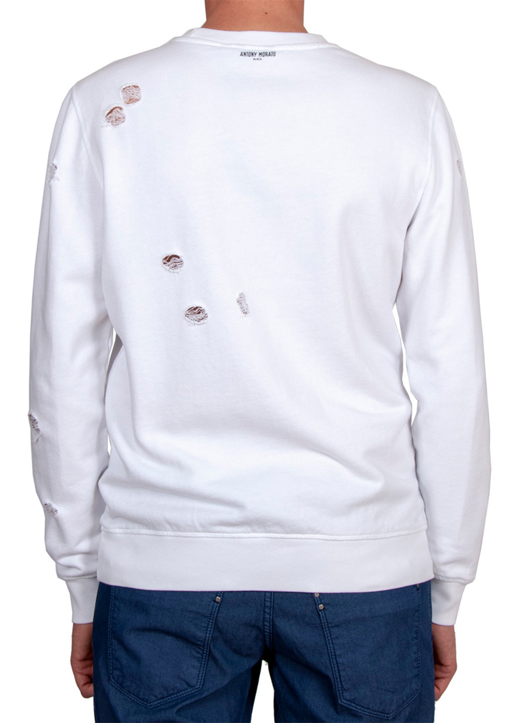 Білий демісезонний світшот Antony Morato