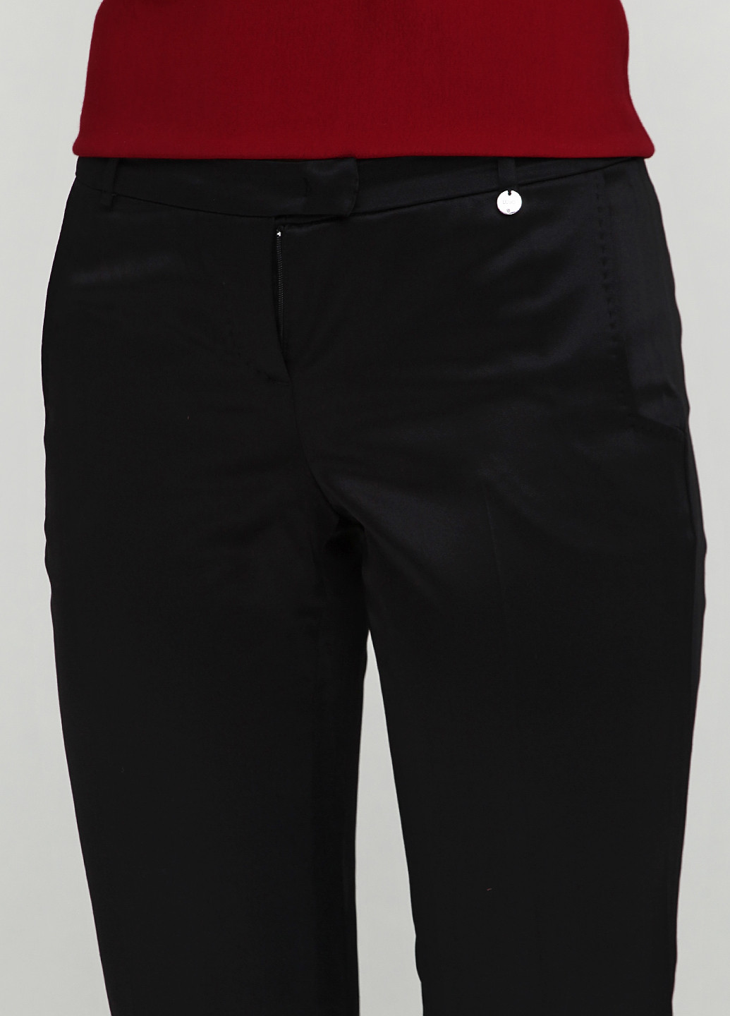 Черные кэжуал демисезонные брюки Liu Jo