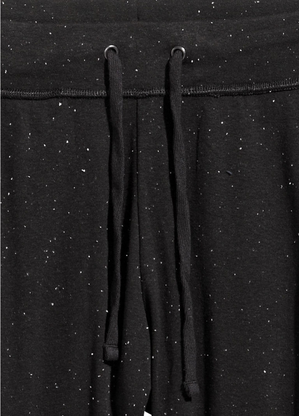 Черные кэжуал летние джоггеры брюки H&M