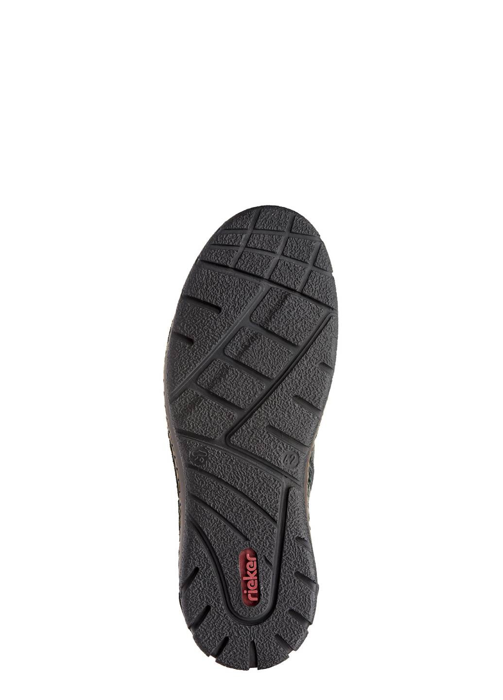 Черные зимние ботинки мужские утепленные Rieker