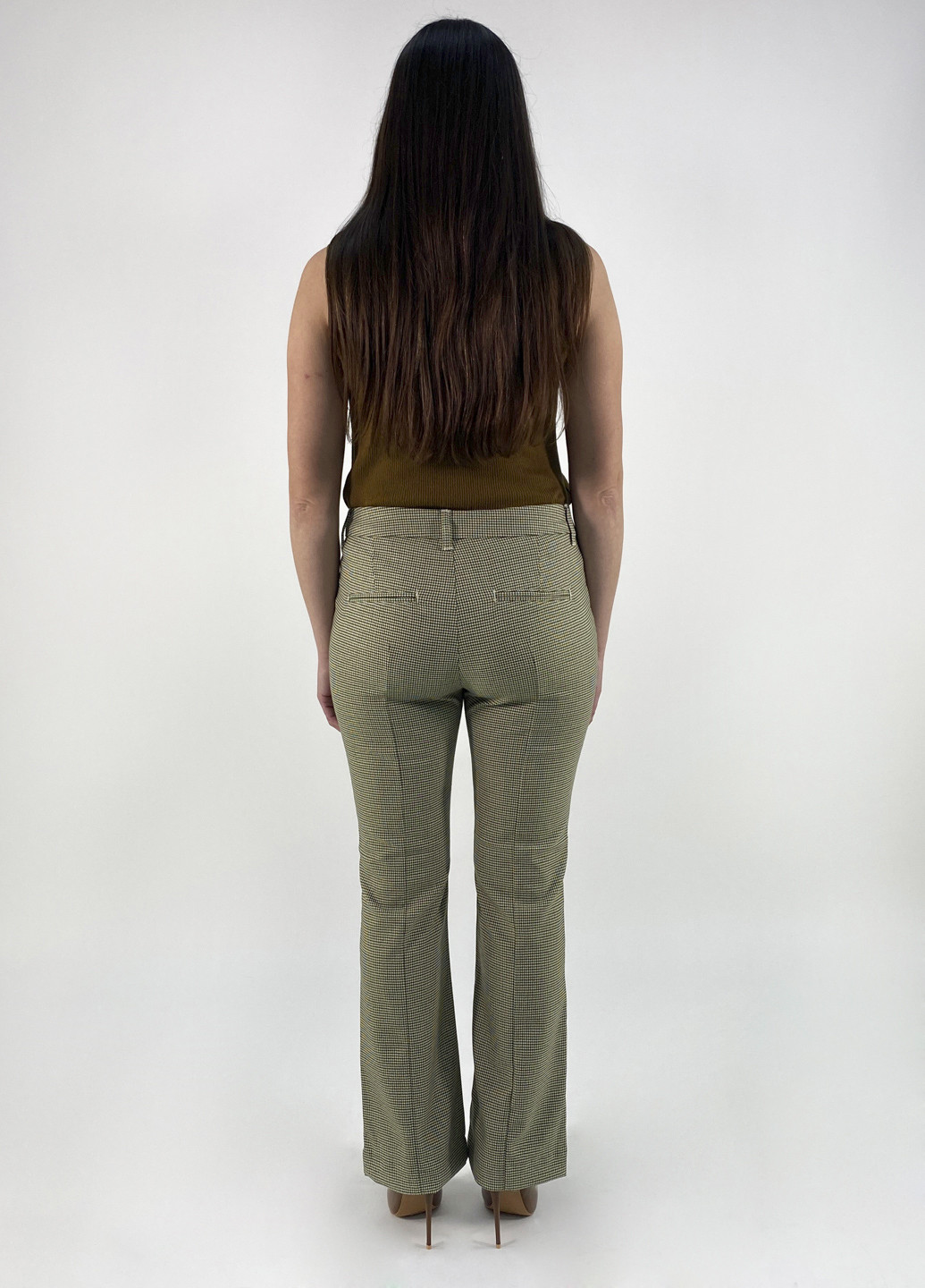 Зеленые демисезонные брюки Pulz