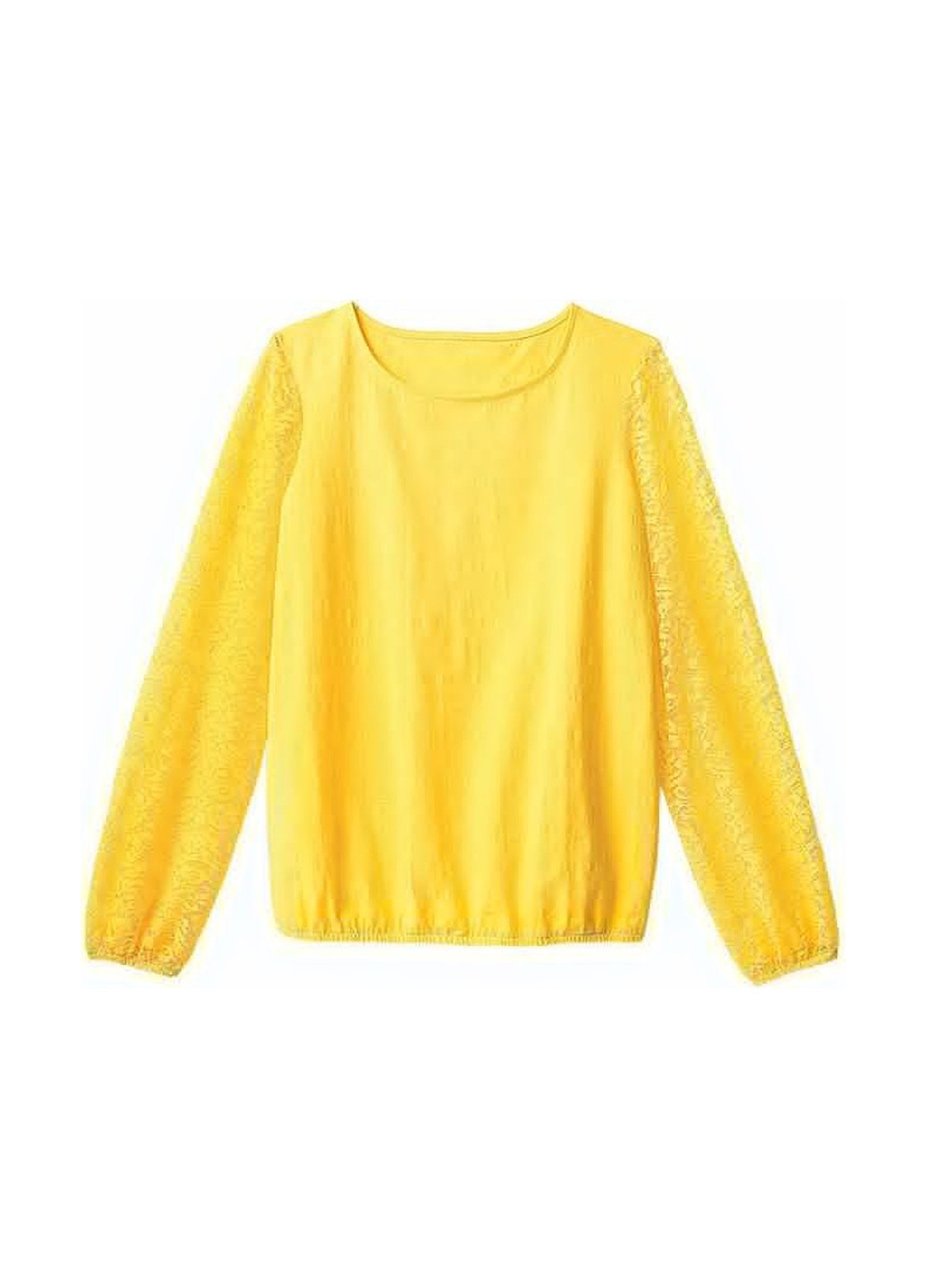 Желтая летняя блуза Avon