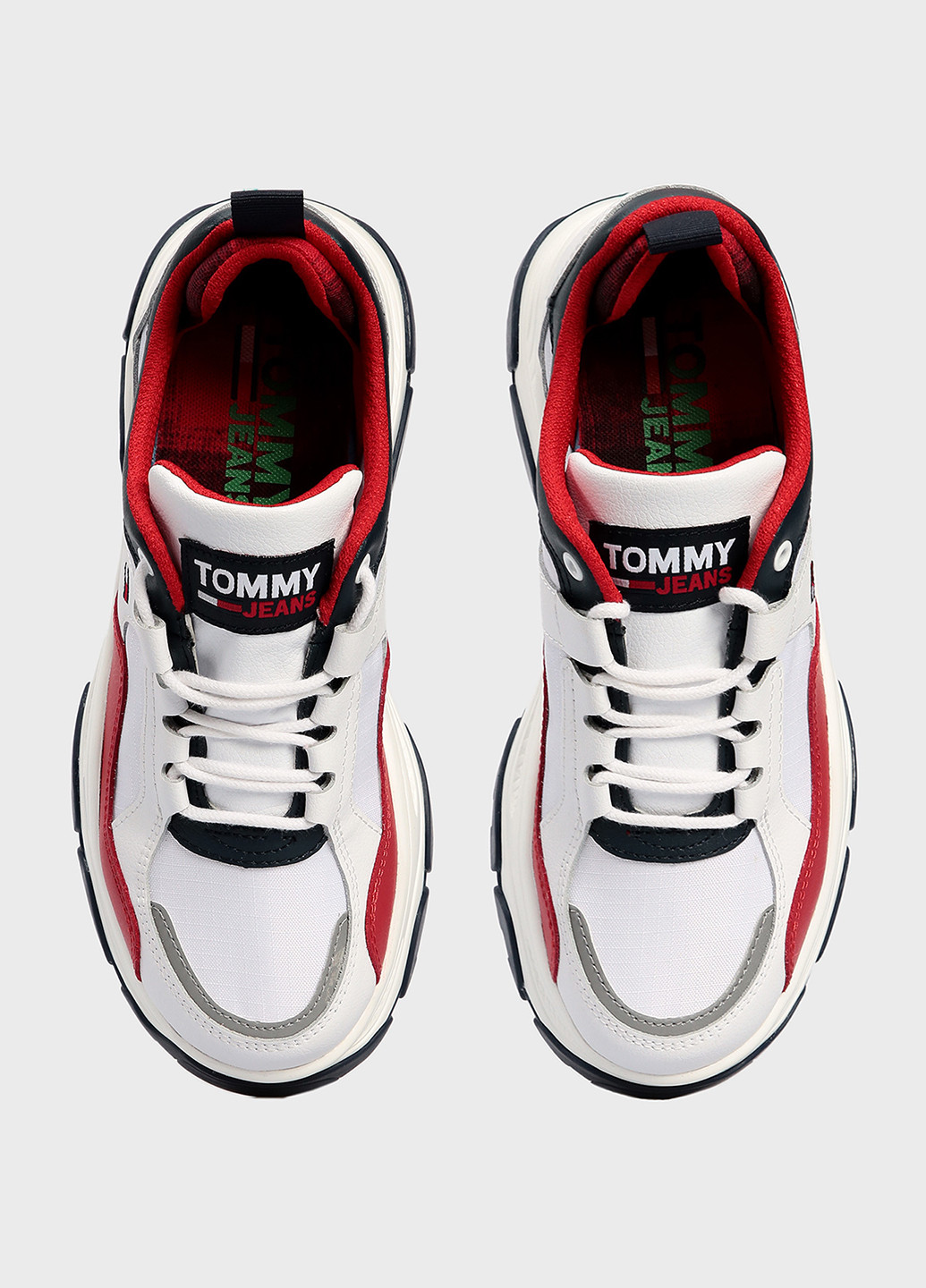 Белые всесезонные кроссовки Tommy Hilfiger