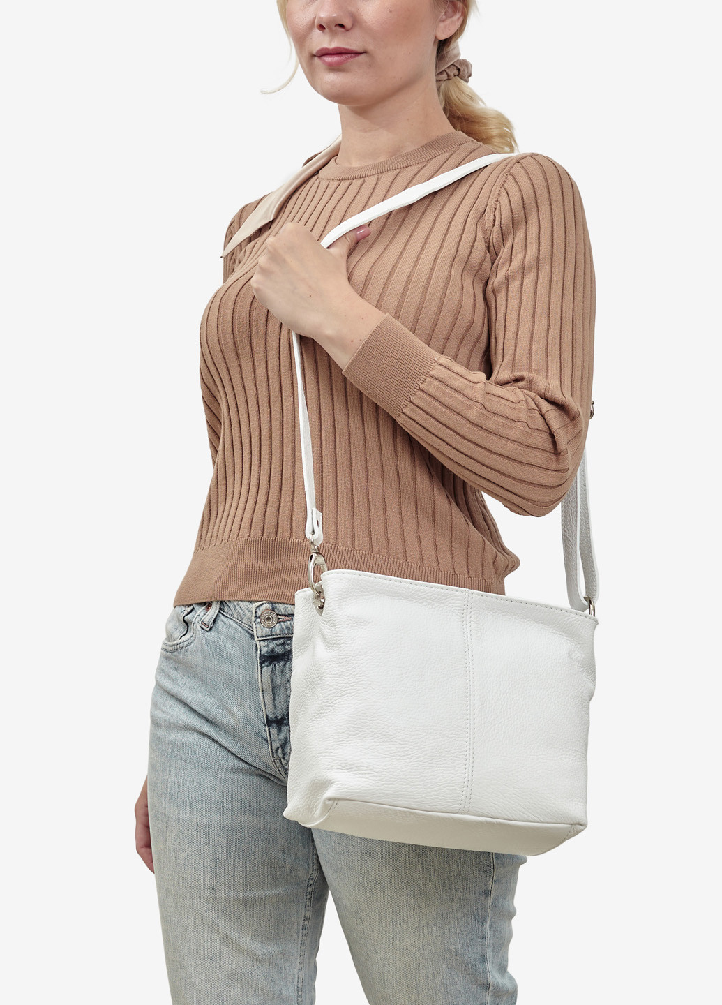 Сумка женская кожаная кросс-боди маленькая Сrossbody Regina Notte (253169487)