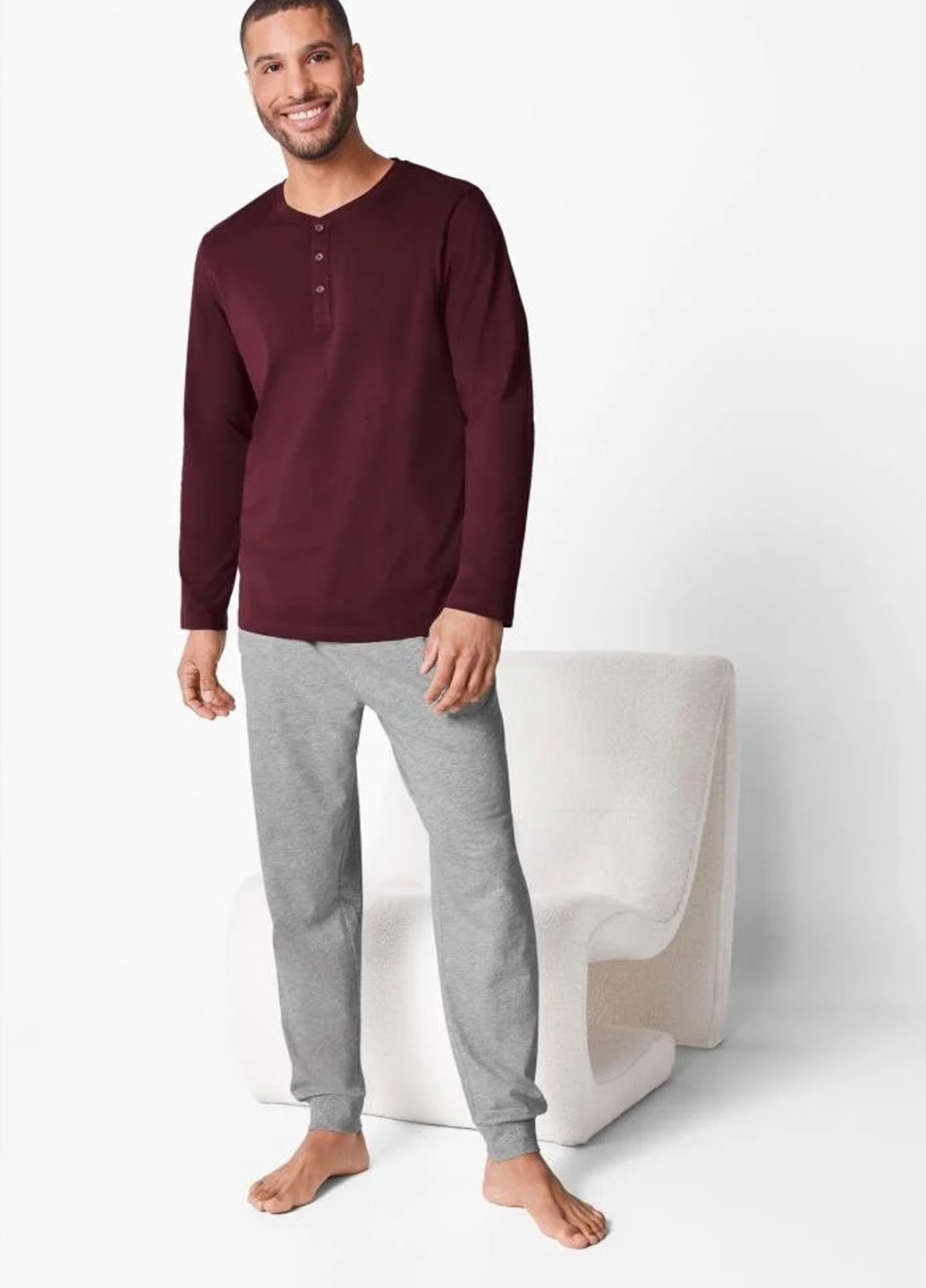 Пижама (лонгслив, брюки) Livergy (369832545)