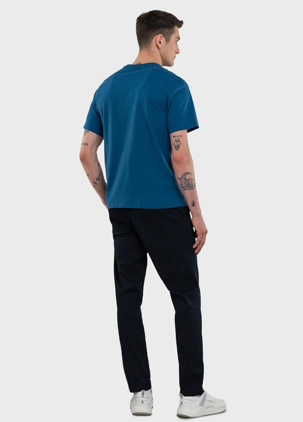 Синя футболка Franklin & Marshall