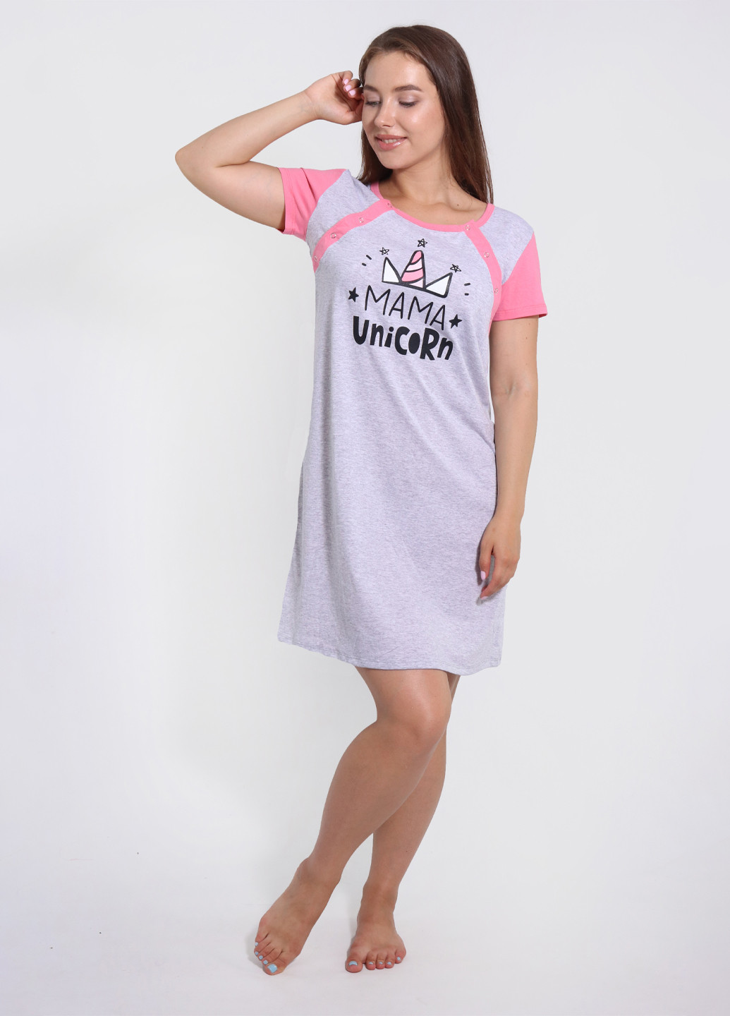 Ночная рубашка для кормящей мамочки NEL (238080793)