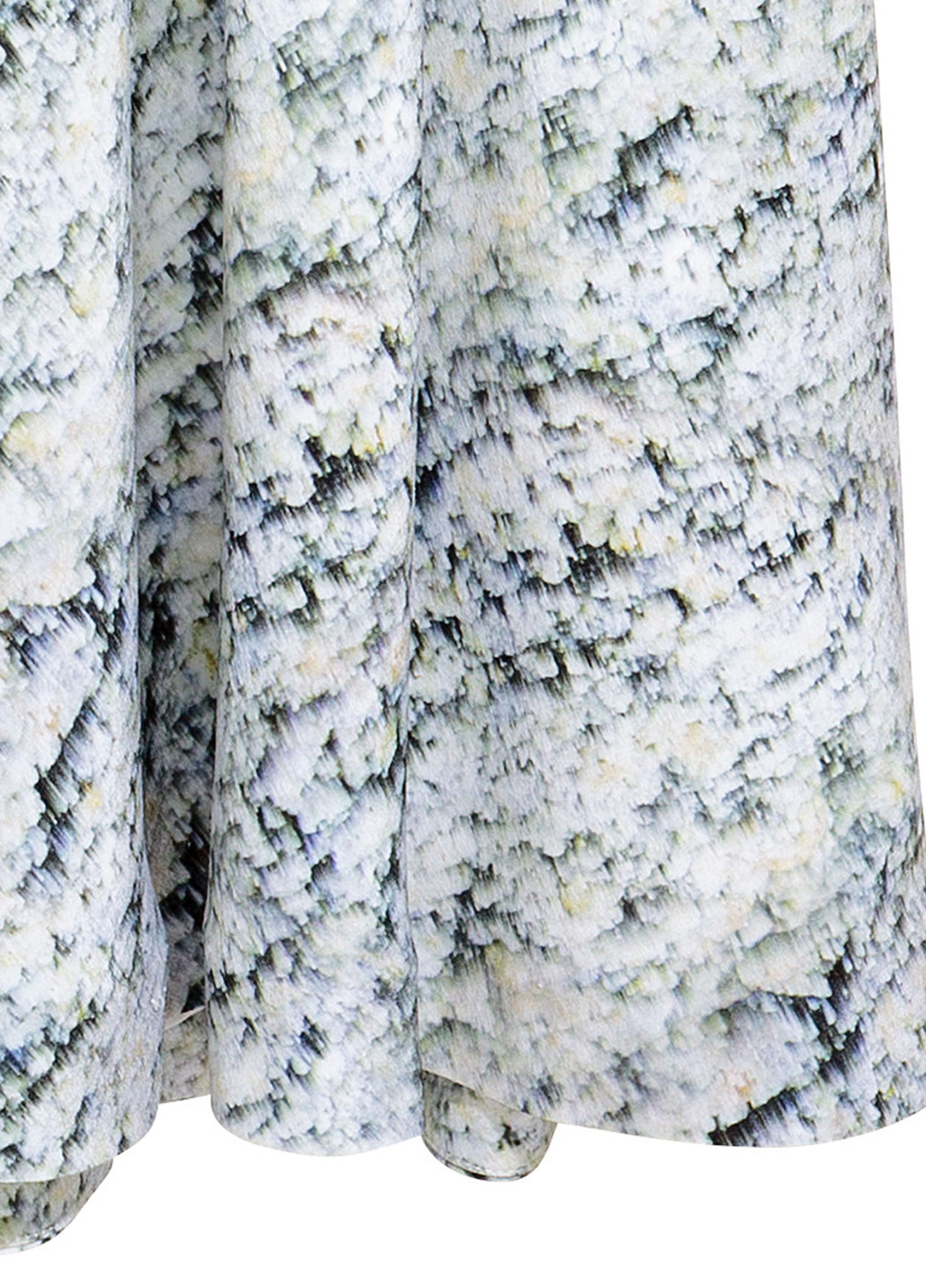 Белая кэжуал с абстрактным узором юбка H&M макси